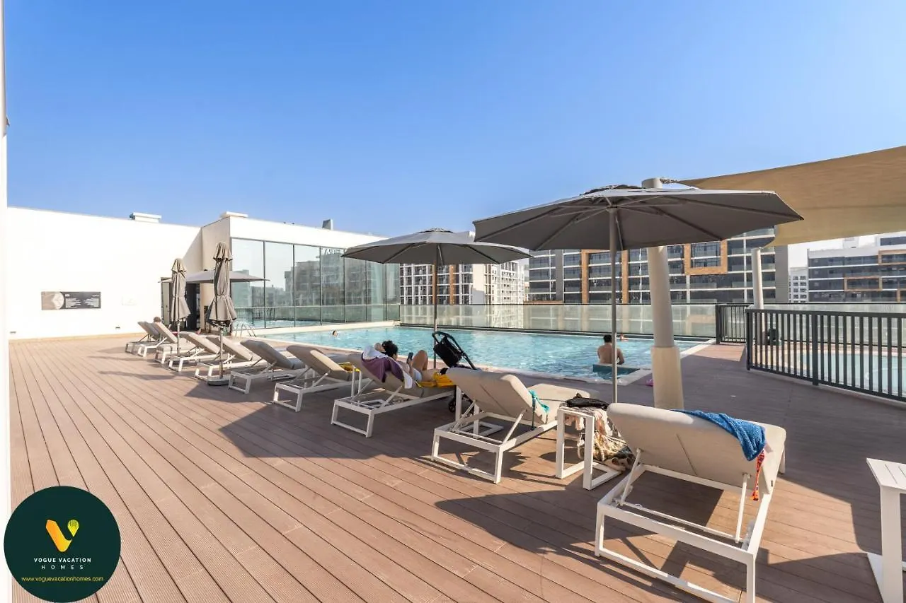 Vogue Sobha Hartland Lush Oasis Near Downtown Apartment Dubai